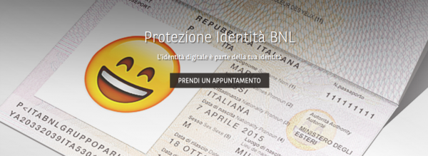 Protezione Identità BNL