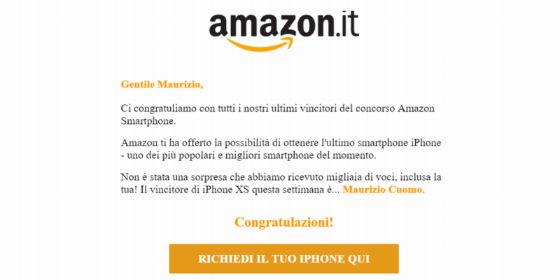 concorso Amazon